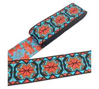 Nastro in pizzo ricamato vintage da 7 metri e 50 mm, for fai te, accessori for borse vestiti, tessuto Per Il Fai Da Te Cucito Crafts(50MM color 6)