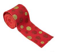 Nastro in poliestere con stampa a pois per progetti artigianali, realizzazione di fiocchi e confezioni regalo (C)