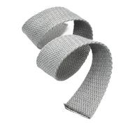Nastro in poliestere e cotone, Nastro di cotone 10 metri 20-50mm 1.3mm Multicolor Canvas Bag Strap Abbigliamento Nastro nastro fai da te(Gray,50mm)