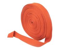 Nastro in poliestere e cotone, Nastro di cotone 10 metri 20-50mm 1.3mm Multicolor Canvas Bag Strap Abbigliamento Nastro nastro fai da te(Orange,20mm)