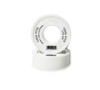 NASTRO IN PTFE COPERCHIO E ROTOLO BIANCO 12x12x0,075mm