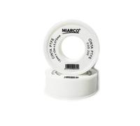 NASTRO IN PTFE COPERCHIO E ROTOLO BIANCO 12x12x0,075mm