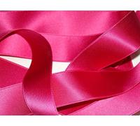 Nastro in raso Luxe double face, 16 mm, colore fucsia, 2 metri