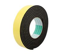 Nastro in schiuma, nastro multiuso 2 pezzi 3 metri 30 mm x 5 adesivo in spugna antiurto su un lato Giallo Nero