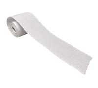 Nastro in tela aida per punto croce, 14 ct, 100% cotone, per personalizzare asciugamani o sacchetti di tessuto, larghezza 50 mm, 3 m, colore: bianco