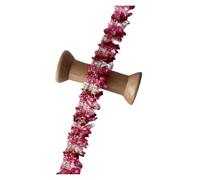 Nastro In Twill Nastro 2Yard 2cm Tweed Frange Trim Misto Nappa Trimming Accessorio da Cucito for Indumento Fai Te Vintage(Hot pink (2cm)