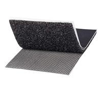 Nastro in Velcro da incollare Lato morbido e lato rigido extra forte (L x P) 100 mm x 50 mm Nero TOOLCRAFT KL50X100SC 1