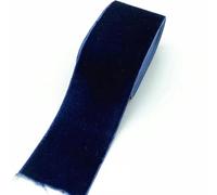 Nastro in velluto a faccia singola, Set di nastri di velluto multicolore 40 mm x 2 iarde 18 pezzi(Blue)