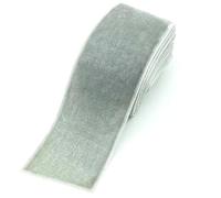 Nastro in velluto a faccia singola, Set di nastri di velluto multicolore 40 mm x 2 iarde 18 pezzi(Grey)