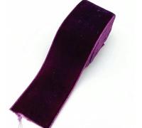 Nastro in velluto a faccia singola, Set di nastri di velluto multicolore 40 mm x 2 iarde 18 pezzi(Purple)