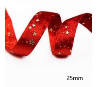 Nastro In Velluto Bronzo Doppio Lato 5/10 Metri Bordo Decorativo Starry