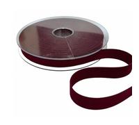 Nastro in VELLUTO DOPPIO 15 mm x 15 metri Colore 14 BORDEAUX