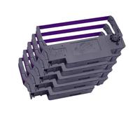 Nastro inchiostrato compatibile con ERC 30 ERC 34 ERC 38 TM U220PD U230 U210A TM U370 U300C M188B M188D(5 pcs Purple)