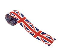 Nastro intrecciato di Union Jack - 2022 Settante nastro di giubili Craft Soy, artigianato per feste fai -da -te per il regalo che avvolge il loop del Giubileo della regina 2022
