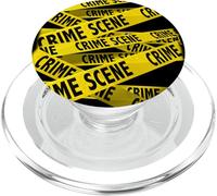 Nastro investigativo scena del crimine, scienza forense, polizia CSI PopSockets PopGrip per MagSafe
