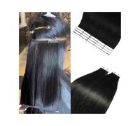 Nastro invisibile per un aspetto naturale e volume Parrucche da donna, 20 pezzi, extension per capelli lisci, nastro invisibile double face Nastro rimovibile per estensioni dei capelli da uso(24 inch)