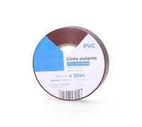 Nastro isolante 20 m x 19 mm, colore marrone, resistente e flessibile, ideale per isolare, riparare cavi e progetti elettrici.