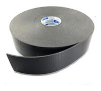 Nastro isolante acustico/insonorizzante - Strisce isolanti per travetti e lavori con borchie, spessore 4 mm, 30 m (70 mm)