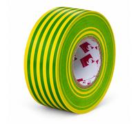 Nastro PVC Isolante Scapa Giallo Verde 25 ml 19 mm 10 Pezzi