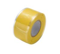 Nastro isolante elettrico, Nastro autoagglomerante in silicone for vasca, cavi e tubi, confezione da 12, multicolore(2pcs Yellow)
