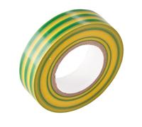 Nastro Isolante In PVC Autoestinguente Raytech Per Impianti Elettrici E Cablaggi - CONFEZIONE: 1 pz., Colore: Giallo/Verde, Dimensioni: 15 mm x 10 mt x 0.15 mm