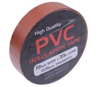 Nastro Isolante in PVC Marrone Switch Electronics 19mm x 33m