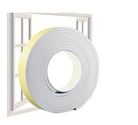 Nastro isolante in schiuma autoadesivo, 1 pz Nastro in spugna EVA addensato bianco Schiuma forte Striscia anticollisione Sigillante isolante acustico Adesivo monofacciale(Grijs,10x40mm (2M))