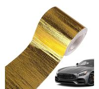 Nastro isolante per condotto - guarnizione per tubo di scarico, patch impermeabile | Nastro di alluminio per tubo di scarico, striscia di alluminio flessibile, scudo di temperatura, funzione app