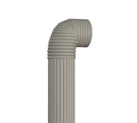 Nastro isolante per tubi dell'acqua per esterni, 2 m x 8 cm, striscia autoadesiva in schiuma per protezione dal gelo, isolamento termico e riduzione del rumore (grigio)