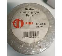 NASTRO ISOLANTE PVC 10 Pezzi ADESIVO GRIGIO PERLA 5X25 FIMI ART. 34007
