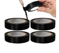 Nastro Isolante, Set Copricavo Resistente al Calore, Avvolgimento Elettrico in PVC con Forte Adesione, Striscia di Riparazione Cavi Impermeabile, Nastro di Protezione con Finitura Professionale, Soluz