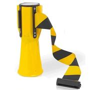 Nastro isolante telescopico for coni stradali retrattili - Nastro isolante telescopico for il controllo del traffico e dei pedoni(Yellow,5meters)