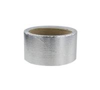 Nastro Isolante Termico Ignifugo Per Scarico Isolamento Termico Per Presa D'aria Barriera Termica Riflettente Motore Autoadesivo Per Auto Isolamento Termico Motore(10m-Silver)