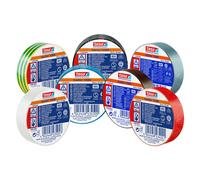 Nastro Isolante Tesa Professional 53988 Nero 4 Pezzi 50 x 25 mt