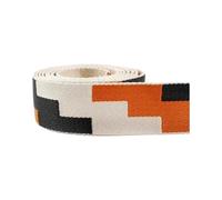 Nastro Jacquard da 38 mm, Adatto per tracolle, Decorazioni per Bagagli, Cucito Fai da Te e Fasce Elastiche Altamente Elastiche realizzate a Mano.,38 mm - 5 Metri