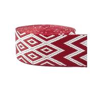 Nastro Jacquard da 38 mm, Adatto per tracolle, Decorazioni per Bagagli, Cucito Fai da Te e Fasce Elastiche Altamente Elastiche realizzate a Mano.,38 mm - 5 Metri