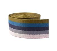 Nastro Jacquard da 38 mm, Adatto per tracolle, Decorazioni per Bagagli, Cucito Fai da Te e Fasce Elastiche Altamente Elastiche realizzate a Mano.,38 mm - 5 Metri