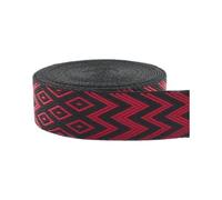 Nastro Jacquard da 38 mm, Adatto per tracolle, Decorazioni per Bagagli, Cucito Fai da Te e Fasce Elastiche Altamente Elastiche realizzate a Mano.,38 mm - 5 Metri