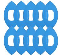 Nastro Kinesiologico per Gomito | 10 Pezzi Nastro Elastico Traspirante Impermeabile - Bendaggio Elasticizzato per Ginocchio Uomo | per Corsa Palestra Camminata Pallavolo Sollevamento Lotta