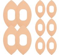 Nastro Kinesiologico per Gomito | Set da 10 Impermeabili Traspiranti Elastici,Bendaggio Elasticizzato per Ginocchio Uomo | Per Corsa, Palestra, Camminata, Volley, Basket, Sollevamento, Calcio, Footba