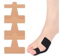 Nastro Kinesiologico Pre-tagliato Correttore per Alluce Valgo, Nastro per Rilievo dal Dolore dell'Alluce Valgo, Invisibile Impermeabile Ipoallergenico Supporto per Alluce Grande (Pelle 30 Pezzo)