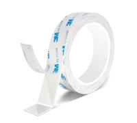 Nastro Kinoco Double Face Extra Fort per Montaggio - Schiuma PE - Fissazione Permanente Interno/Esterno (20mm x 3m)