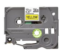 Nastro laminato Brother per etichettatrice elettronica TZE631 Nero su giallo