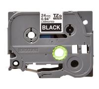 Nastro laminato Brother TZe-355 Bianco su nero 2,4 cm trasferimento termico 8 m