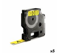 CASSETTA NASTRO ORIGINALE DYMO D1 - 45018 / S0720580 - 12mm - NERO SU GIALLO