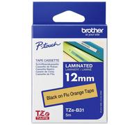 Nastro laminato su colore fluorescente Brother TZe TZe-B31 Colore Nastro: