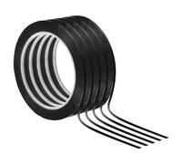 Nastro lavagna bianca 5/32\" x 72 yarde, 5 pz per PET nero cancellabile