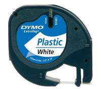 Nastro LetraTag DYMO 12Mm Plastica Bianca