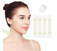 Nastro Lifting Viso e Collo - Nastro Lifting istantaneo Impermeabile per Pelle cadente - Cerotti Adesivi delicati per Lifting Viso e Collo - 20 cerotti e 4 Strisce per Lifting Collo