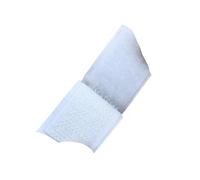 Nastro magico riutilizzabile con gancio e anello for carichi pesanti - Striscia di in nylon autoadesiva bifacciale for artigianato fai-da-te, organizzazione della casa(White 3Meter,25mm Wide)